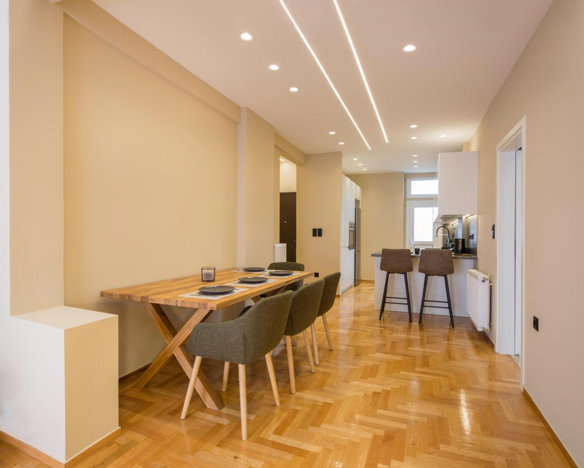 אתונה Urban Spacious Apartment Near Kallimarmaron מראה חיצוני תמונה