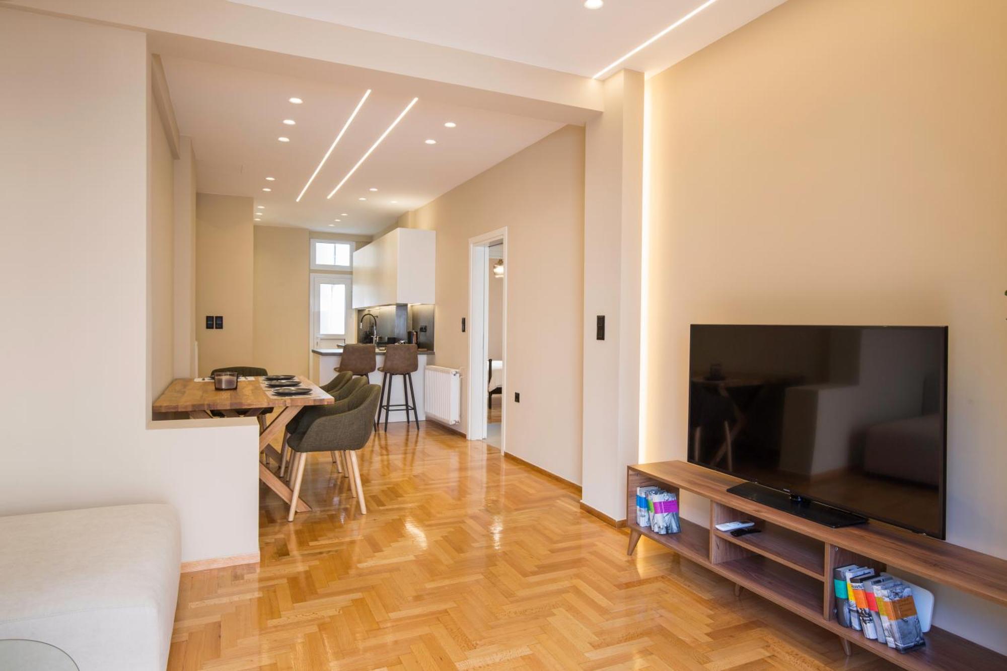 אתונה Urban Spacious Apartment Near Kallimarmaron מראה חיצוני תמונה