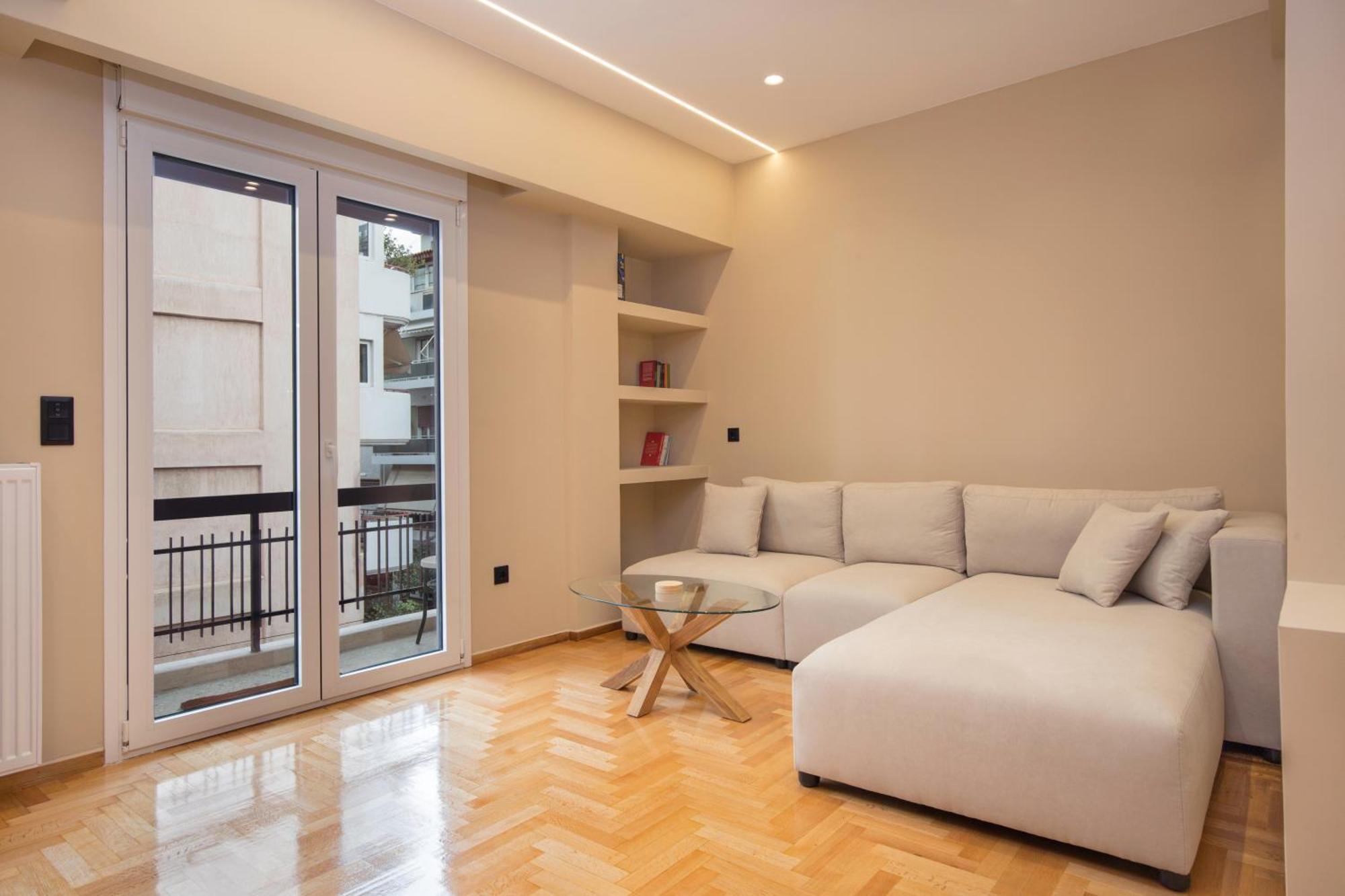 אתונה Urban Spacious Apartment Near Kallimarmaron מראה חיצוני תמונה